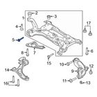 Ford Focus 2012-2018 CV6Z00812A Suspension Crossmember Bolt New. Price: $14.59.