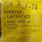 68565579AA Oem Mopar Spring Seat Isolator For 2014-2023 Jeep Dodge Chrysler New. Price: $18.00.