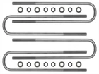 Icon 67002 For 11-UP Fsd Rear 17" U-bolt Kit New. Price: $103.95.