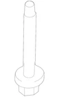 Genuine Ford Suspension Cross-member Mount Bolt W715633-S439 New. Price: $22.20.