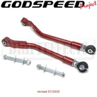 For Dodge Charger 2006-23 Godspeed Adjustable Rear Toe Arm Kit Spherical Bearing New. Price: $212.50.