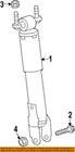 Gm Oem 20-26 Canyon Front Suspension Shocks Components-shock Bolt 11589357 New. Price: $24.63.