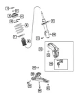 Genuine Mopar Lower Control Arm Left 04668993AG New. Price: $354.51.