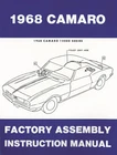 Jegs Factory Assembly Instruction Manual For 1968 Chevrolet Camaro New. Price: $22.49.