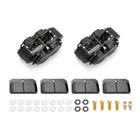Strange B1850, Pair Brake Caliper Front Rear Driver Passenger 4 Piston Pro Race New. Price: $650.95.