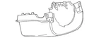 Genuine Gm Jet Black Instrument Panel Steering Column Lower Trim Cover 23322667 New. Price: $19.35.