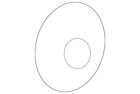 Genuine Ford Outer Bearing Washer E7TZ-1195-A New. Price: $6.00.