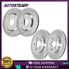 12.45" Front And 11.81" Rear Brake Rotors Kit Ford Mustang 2005 2006 - 2014 New. Price: $134.96.