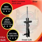 Monroe Oem Front Left Strut For 2010-2016 Buick Lacrosse Lifetime Warranty New. Price: $118.01.