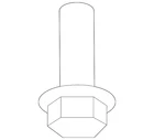Genuine Bmw Front Support Mount Bolt 07-12-9-909-880 New. Price: $8.37.