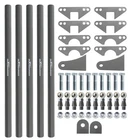 Universal Weld On Parallel 4-LINK 24" Bars Axle Fame Mounts Rear Brackets New. Price: $128.70.