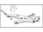 Genuine Bmw Trailing Arm, Left 33-32-1-119-599 New. Price: $480.54.