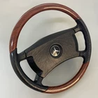 Ome Mercedes-benz Wood & Leather Steering Wheel R107 W123 W124 W126 W201 Used. Price: $499.00.