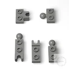 105 Piece Classic Building Gray Ball Joint Plate Bulk, Sizes Model And New. Price: $20.70.