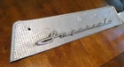 1955-1956 Chrysler Imperial Door Sill Plate With Script Used. Price: $100.00.