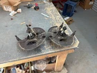 87-93 Ford Mustang V8 Front Brake Spindles Control Arm Suspension Steering Strut Used. Price: $410.00.