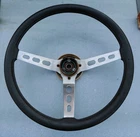 76-86 Jeep 3 Spoke Steering Wheel Oem Used Black CJ5 CJ7 J10 Renegade 70-77 Amc. Price: $85.00.