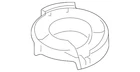 Genuine Volkswagen Lower Seat Packing 7P0-411-189-A New. Price: $93.59.