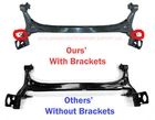 Rear Axle Beam Crossmember Subframe 2002 2003 Toyota Corolla Matrix ZZE130 Oem Used. Price: $300.00.