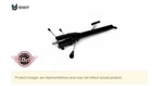 Ididit 1130330051 - 33"TILT Steering Column W/shift Lever Black New. Price: $1069.00.