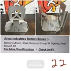 OP3407 Artec Industries Battery Box / Rear Mount Group Optima New. Price: $105.00.
