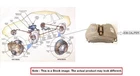 Right Rear Caliper Oem 18-22 Mitsubishi Eclipscrs 4605B674 Used. Price: $75.00.