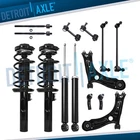 Front Struts Rear Shocks Control Arms Sway Bars Tie Rods For 2012-2017 Vw Jetta New. Price: $314.63.