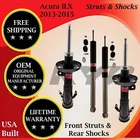 Kyb Oem Front Struts & Rear Shocks For 2013-2015 Acura Ilx Lifetime Warranty New. Price: $418.96.