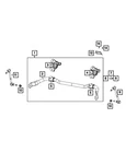 Genuine Mopar Stabilizer Bar Bracket 68460775AA New. Price: $82.87.