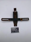 1939 Chevrolet License Bracket Trunk Accessory Guide Mater Visor Trim Used. Price: $55.00.