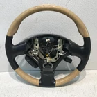 02-05 Lexus SC430 Driver Steering Wheel Wood Grain Black Leather Oem Ecru Used. Price: $126.00.
