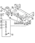 Genuine Mopar Front Track Bar 52122082AA New. Price: $283.59.