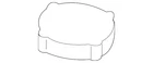 Genuine Nissan Reservoir Cap 49181-1MH0A New. Price: $77.15.