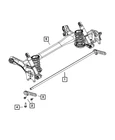Genuine Mopar Suspension Bracket 68158719AD New. Price: $293.93.