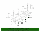 08-14 Ford E150 E250 E350 Right / Left Upper Insulator Retainer Oem F2UZ1000157A New. Price: $12.21.