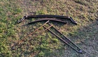 Vintage Ford I-beam Front Axle 49.5" With Wishbone Radius Rod & Leaf Spring Read Used. Price: $891.00.