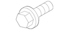 Genuine Mitsubishi Battery Mount Bolt AX000196 New. Price: $10.82.