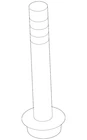 Genuine Nissan Suspension Cross-member Bolt 01125-01041 New. Price: $24.09.