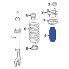 For Mercedes-benz C300 15-23 Front Suspension Strut Bellows New. Price: $29.50.