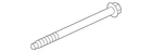 Genuine Ford Lower Control Arm Mount Bolt W720438-S439 New. Price: $17.90.