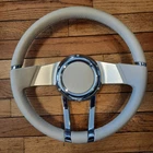 Steering Wheel Flaming River Waterfall Light Tan FR20150LT 13.8" Diamter 6 Bolt New. Price: $525.00.