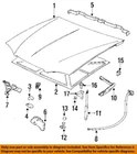Gm Oem 86-04 Bonneville Hood Components-front Bumper Stud 25526456 New. Price: $36.94.