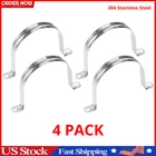 6 Inch Two Hole Strap Bracket, Stainless Steel Tube Tension Clip Assortm New. Price: $32.99.