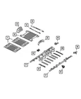 Genuine Mopar Rear Suspension Reinforcement Right 68172234AA New. Price: $156.40.