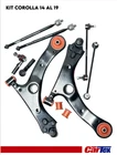 Replacement Front Steering & Suspension Kit For Toyota Corolla 2014-2019 New. Price: $299.95.