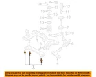 Ford Oem 08-20 Continental Suspension Components-crossmember Bolt W500644S439 New. Price: $16.99.