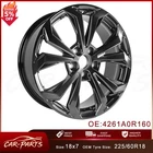 18" Replacement Hyper Black Alloy Wheel Rim For Toyota RAV4 2022-2025 4261A0R160 New. Price: $145.99.