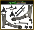 Corolla 14-18 Suspension Control Arm Ball Joint Tie Rod Link Kits New. Price: $204.95.