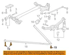 Gm Oem 16-19 Cascada Suspension Components-support Brace Bolt 13400993 New. Price: $29.85.