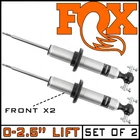 Fox Performance 2.0 Coil-over Ifp Front Shocks Fit 2021-25 F-150 Rwd 0-2.5" Lift New. Price: $589.95.